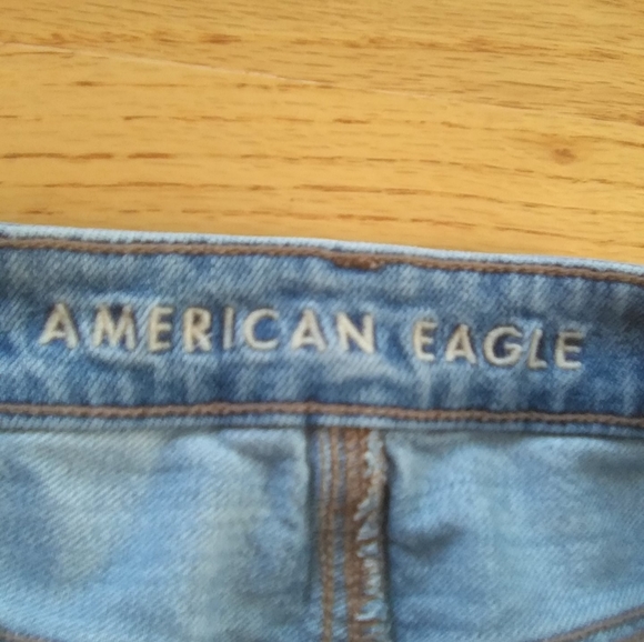 American Eagle, 90s straight mom jeans, size 000 - Picture 4 of 4